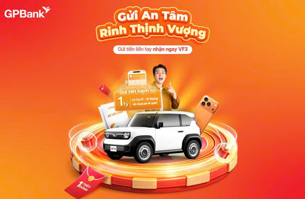 GPBank ưu đãi “mạnh tay” cho khách hàng gửi tiết kiệm, tăng tốc huy động vốn đầu năm 2026 - Ảnh 1.
