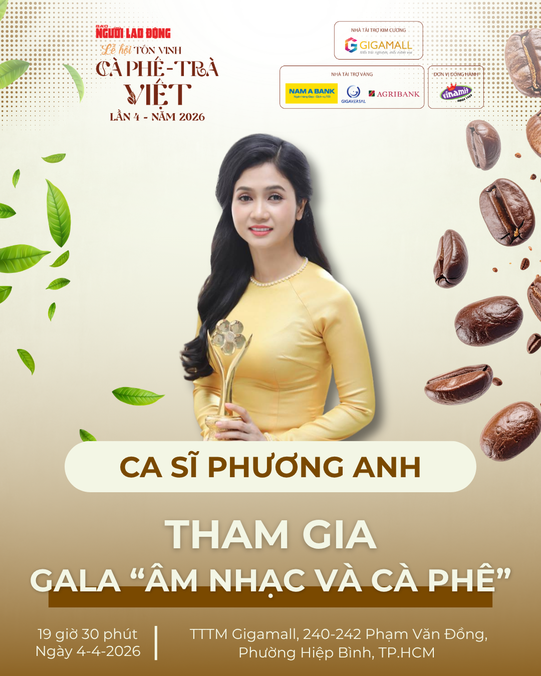 Điểm hẹn nghệ thuật đặc sắc tại lễ hội “Tôn vinh cà phê - trà Việt” lần 4 năm 2026 - Ảnh 7.