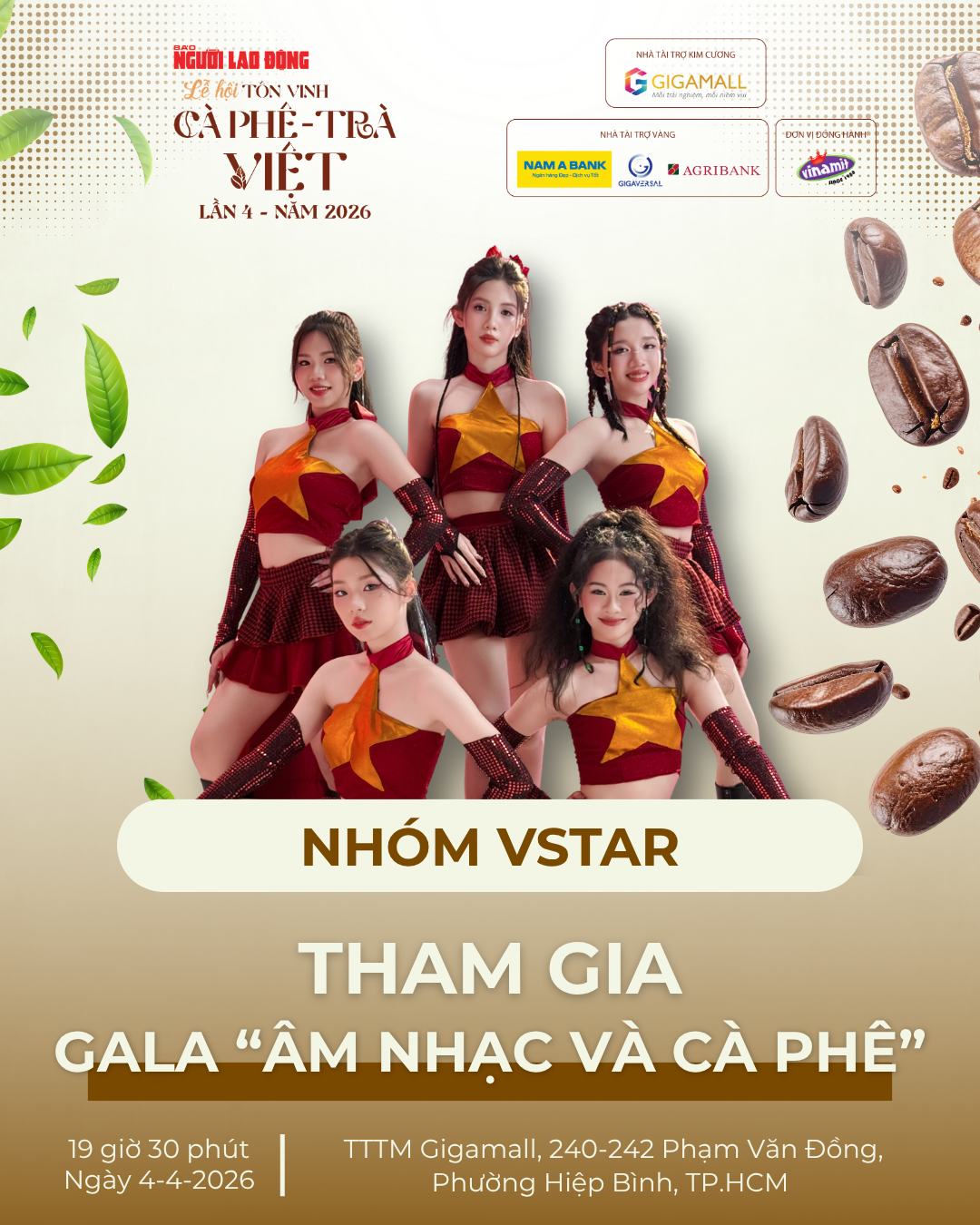 Điểm hẹn nghệ thuật đặc sắc tại lễ hội “Tôn vinh cà phê - trà Việt” lần 4 năm 2026 - Ảnh 6.