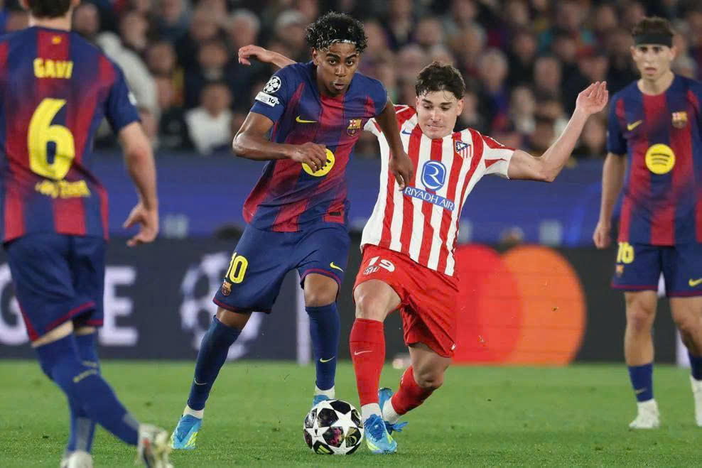 Barcelona khiếu nại UEFA sau trận thua Atletico Madrid - Ảnh 1.