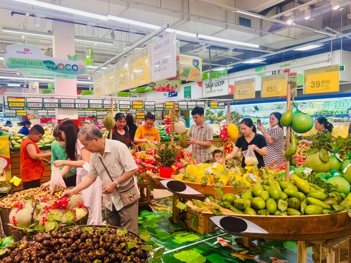 Hưởng ứng Ngày Hợp tác xã Việt Nam, Saigon Co.op đẩy mạnh tiêu thụ hàng OCOP - Ảnh 3.