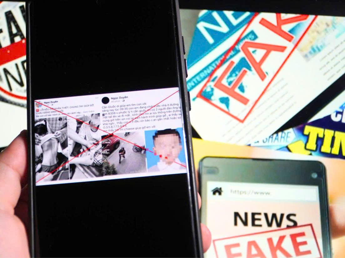 Không nương tay với tin giả - Ảnh 1.