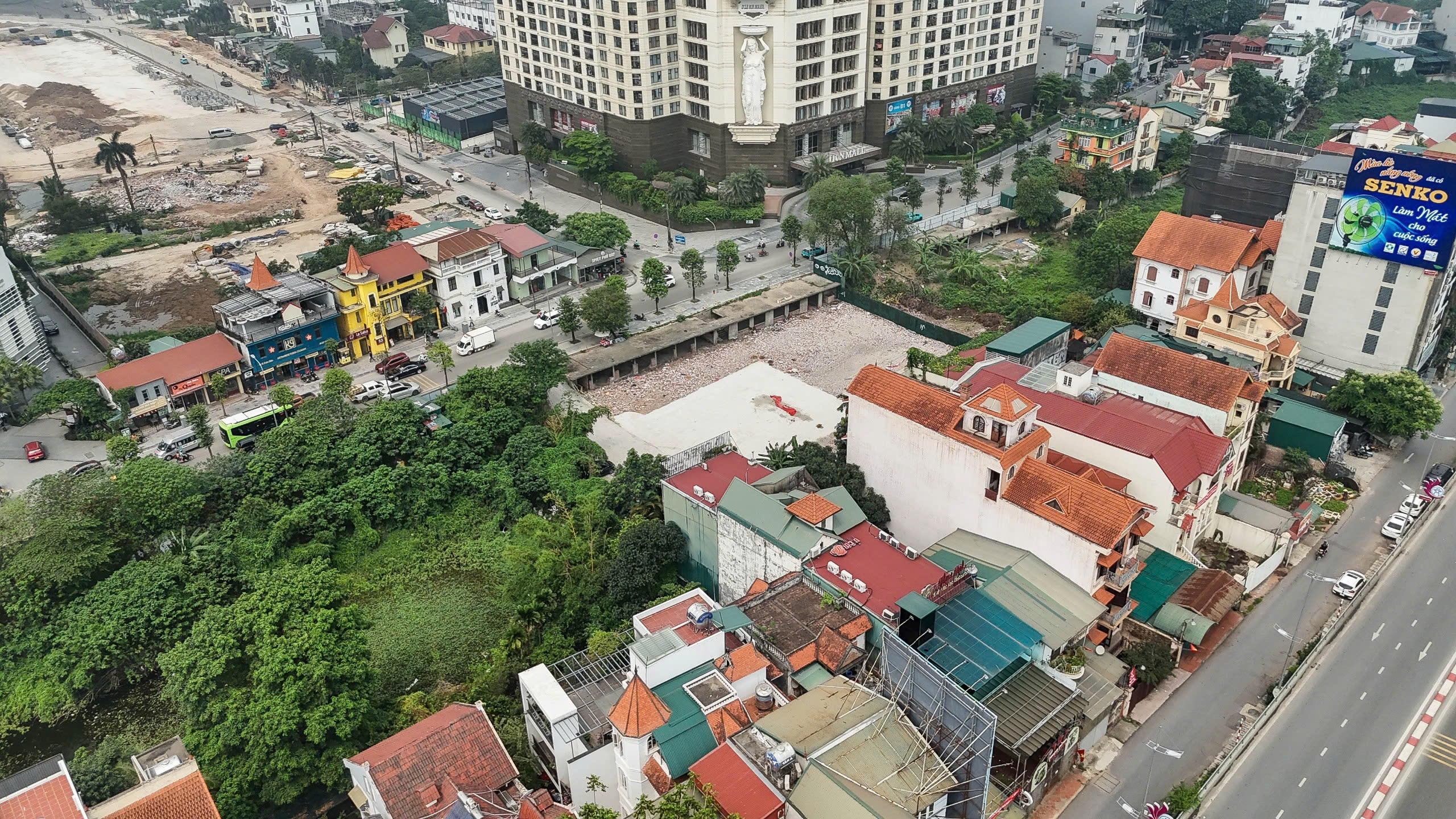 Cận cảnh Dự án đường Đặng Thai Mai 100m trị giá 642 tỉ đồng tại Hà Nội - Ảnh 3. Cận cảnh Dự án đường Đặng Thai Mai 100m trị giá 642 tỉ đồng tại Hà Nội - Ảnh 3.