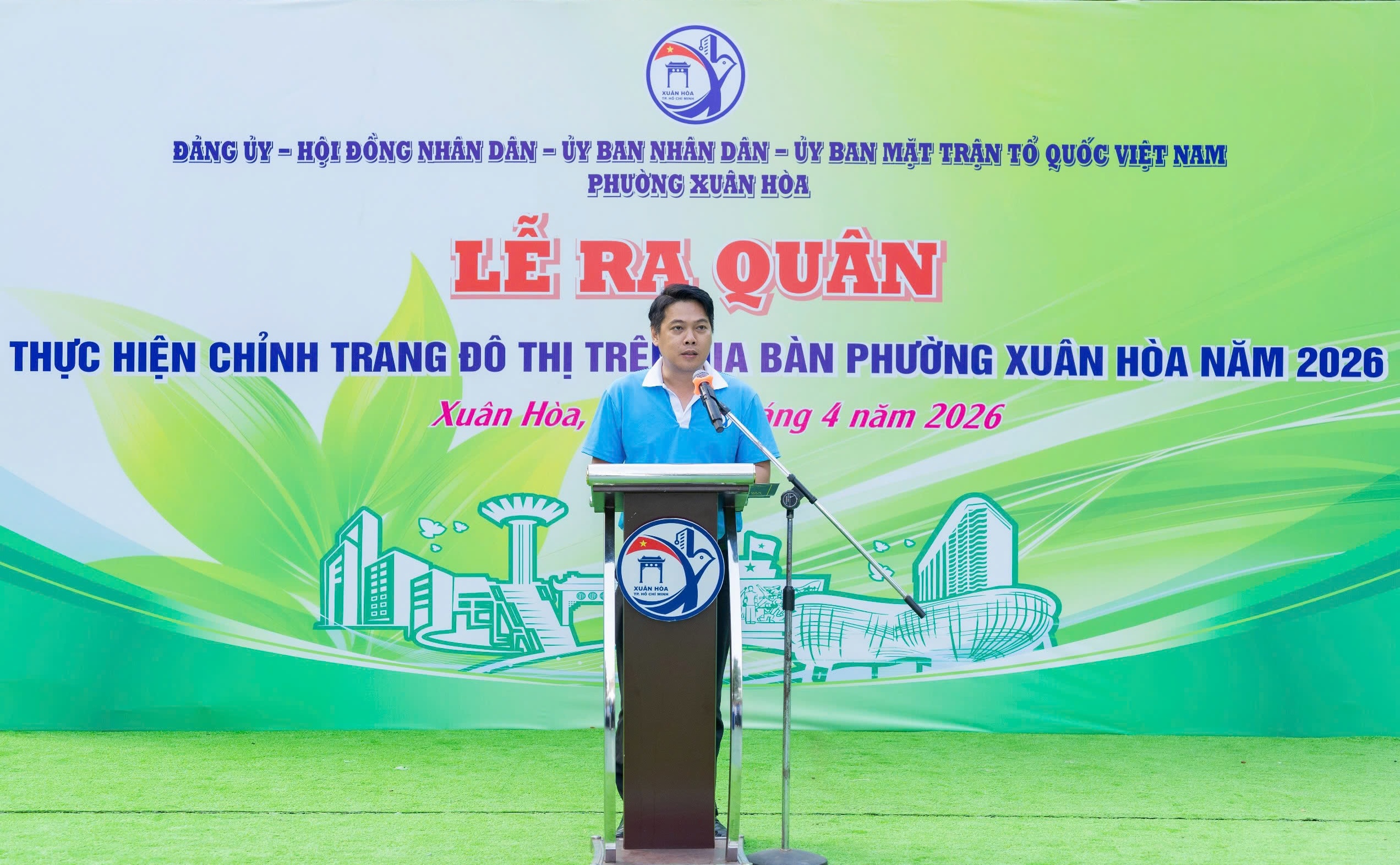 Phường Xu&acirc;n h&ograve;a dẹp lấn chiếm v&agrave; gắn bảng số nh&agrave; mới n&acirc;ng cao chất lượng sống - Ảnh 5.