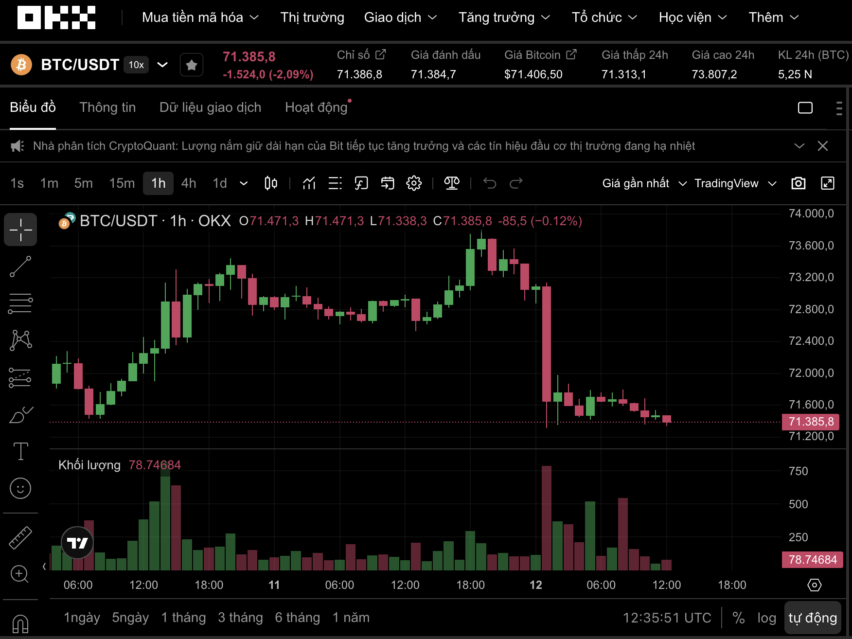 Thị trường tiền số hôm nay 12 - 4: Bitcoin và những dự đoán trái chiều về giá - Ảnh 1.