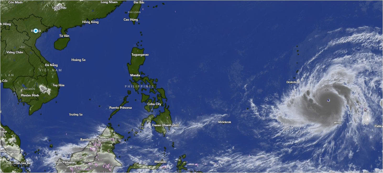 Bão Sinlaku có thể mạnh cấp 