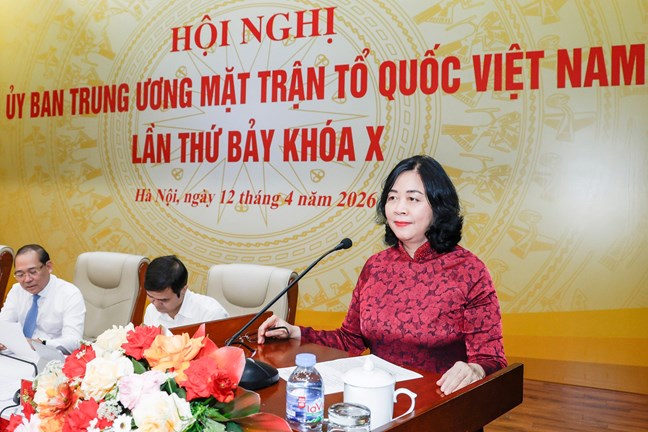 Hiệp thương cử 3 phó chủ tịch Ủy ban Trung ương MTTQ Việt Nam - Ảnh 1.