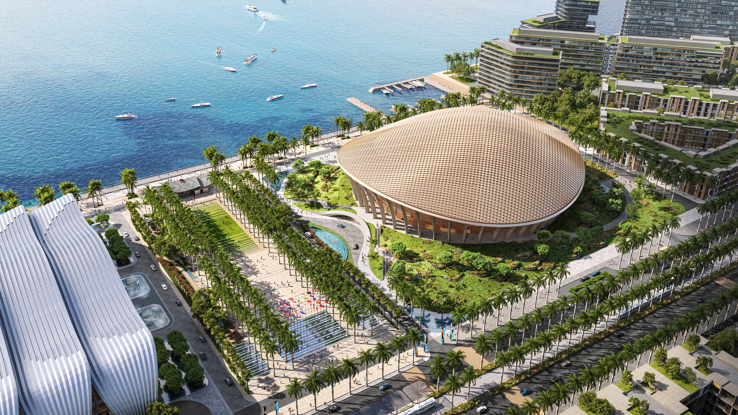 Cận cảnh đại công trường APEC 2027 đang tăng tốc thi công ở Phú Quốc - Ảnh 15.