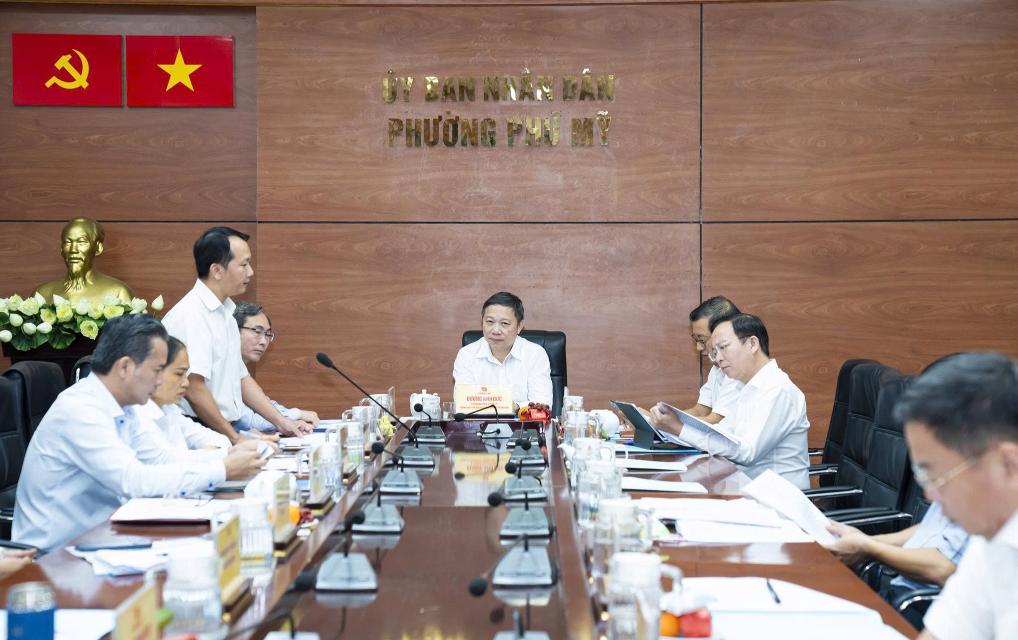 Phường Phú Mỹ nâng hiệu quả dân vận, xây dựng Đảng trong doanh nghiệp - Ảnh 1.