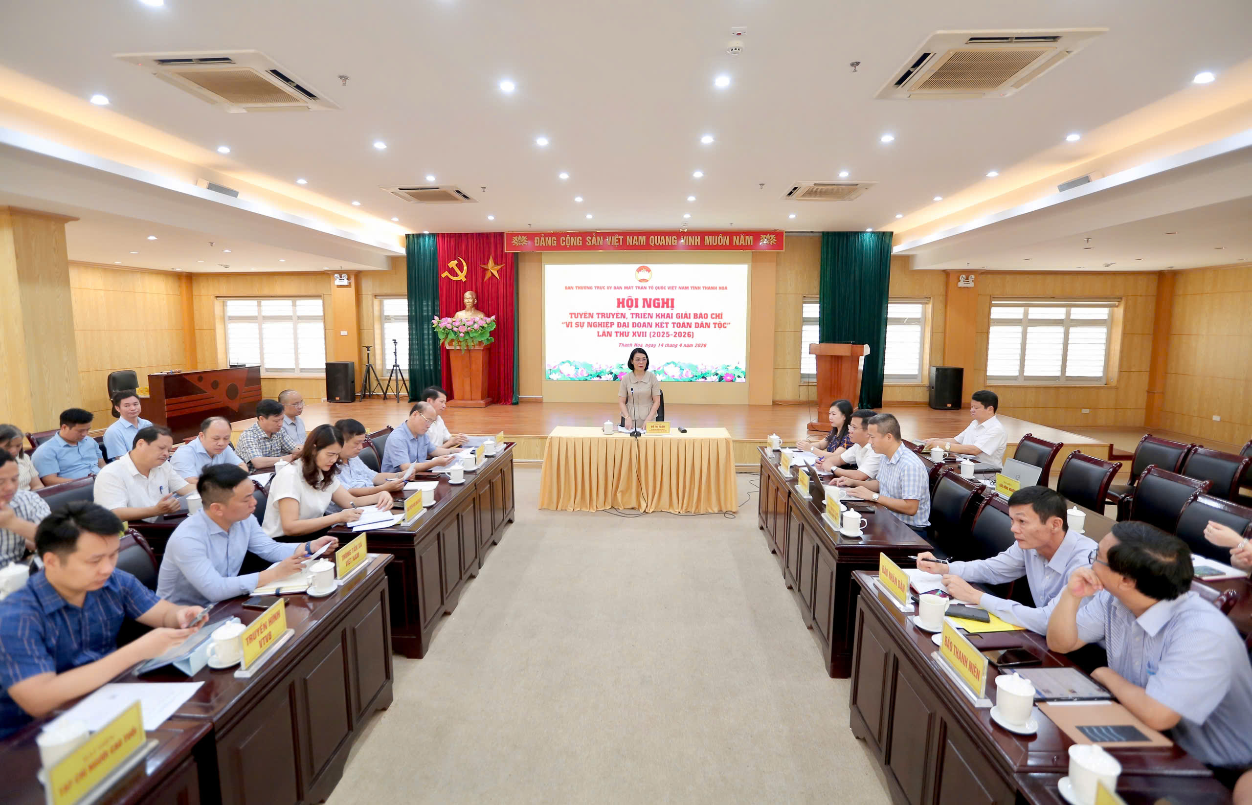 Triển khai Giải báo chí 