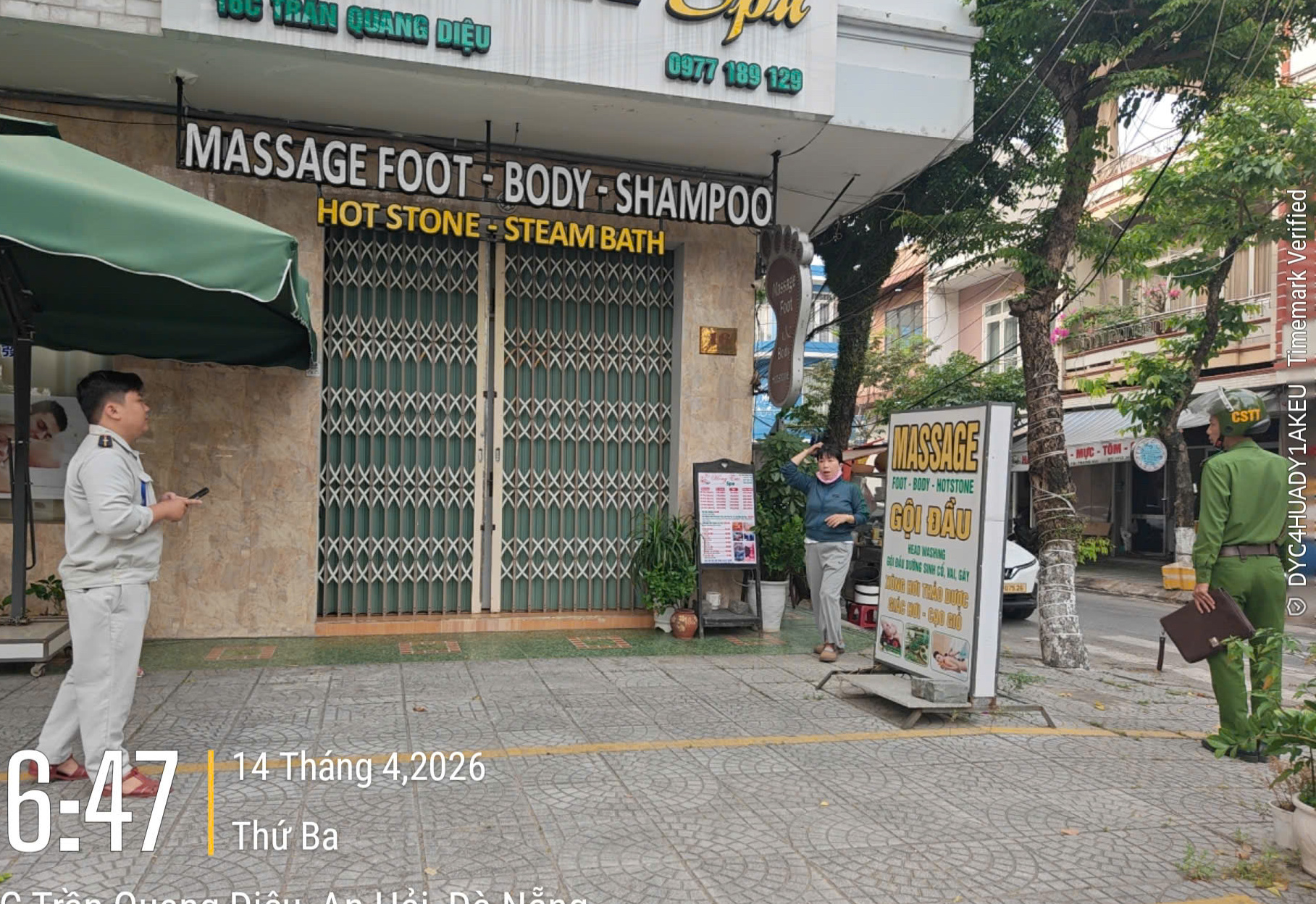 Phường An Hải xử lý lấn chiếm vỉa hè tại Đà Nẵng sau phản ánh của Báo Người Lao Động - Ảnh 6.