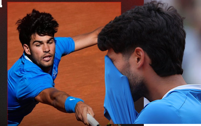 Djokovic, Alcaraz đồng loạt r&uacute;t khỏi Madrid Open v&igrave; chấn thương - Ảnh 2.