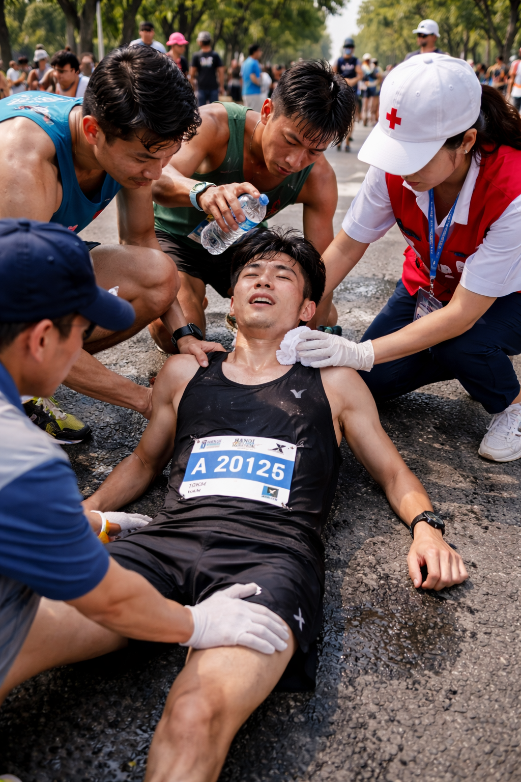 Runner bất ngờ gục ngã ở 20m cuối, bác sĩ cảnh báo - Ảnh 2.