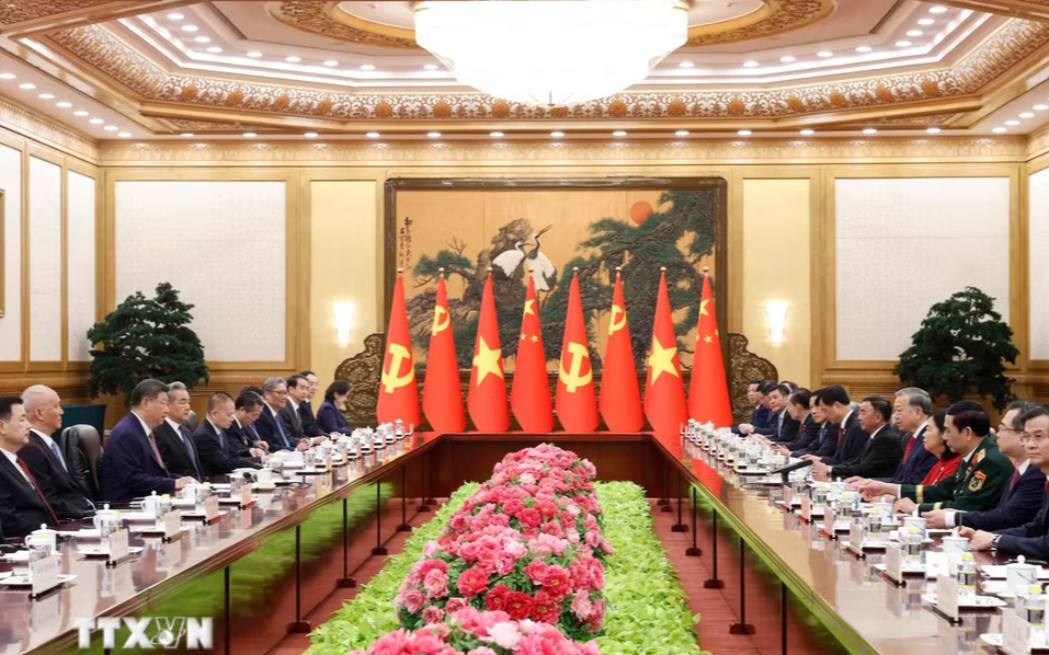 Lễ k&yacute; kết c&aacute;c văn kiện hợp t&aacute;c ti&ecirc;u biểu giữa Việt Nam - Trung Quốc - Ảnh 2.