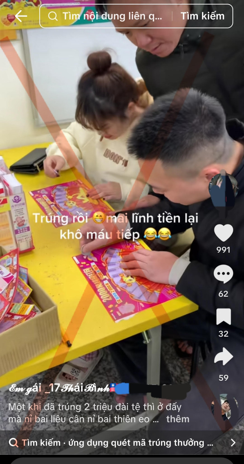 Tin “trúng thưởng 1,8 tỉ đồng”, người đàn ông ở Gia Lai mất hơn 368 triệu đồng - Ảnh 1. Tin “trúng thưởng 1,8 tỉ đồng”, người đàn ông ở Gia Lai mất hơn 368 triệu đồng - Ảnh 1.