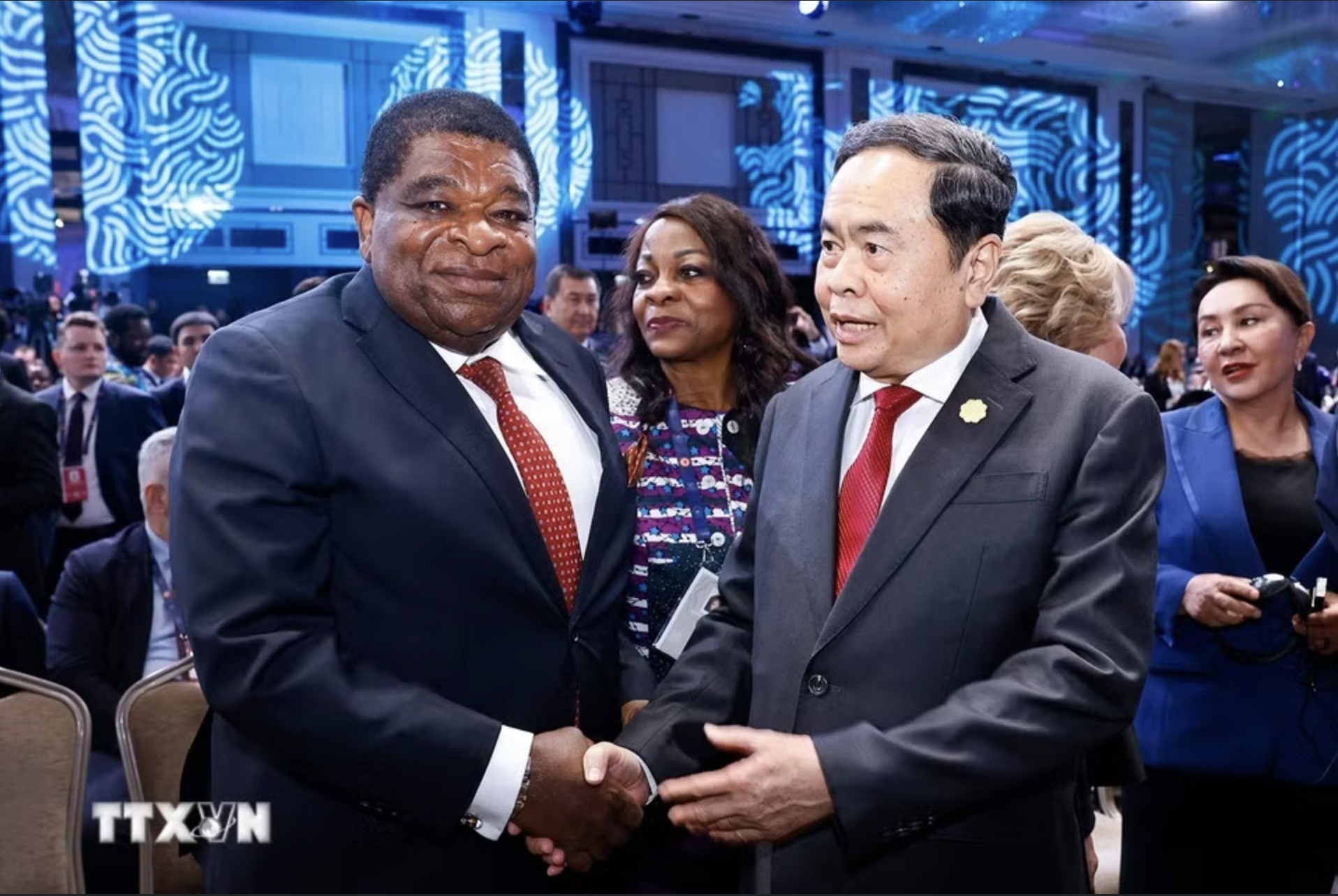 Chủ tịch Quốc hội Trần Thanh Mẫn dự khai mạc IPU-152 - Ảnh 8.