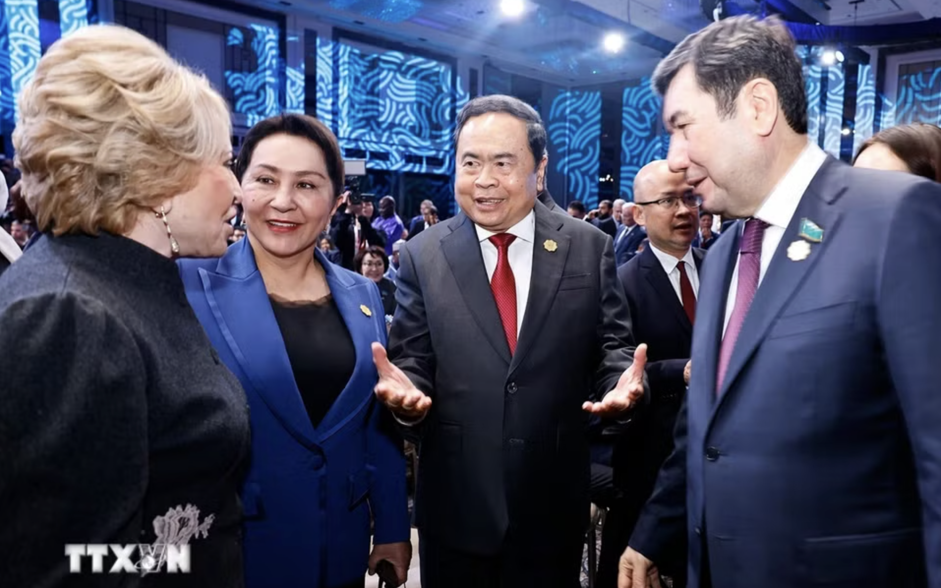 Chủ tịch Quốc hội Trần Thanh Mẫn ph&aacute;t biểu tại Đại hội đồng Li&ecirc;n minh Nghị viện Thế giới - Ảnh 2.