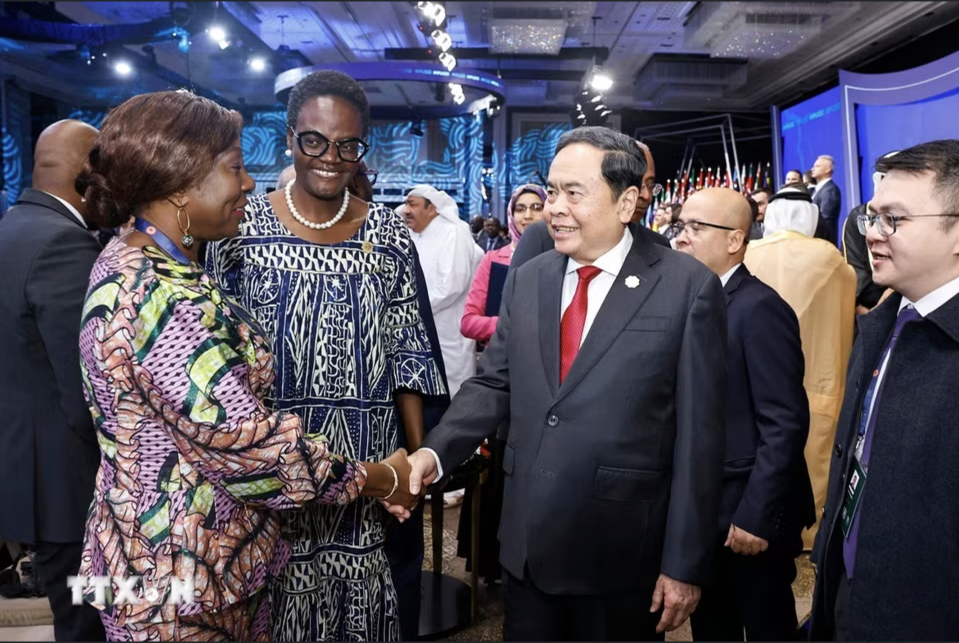 Chủ tịch Quốc hội Trần Thanh Mẫn dự khai mạc IPU-152 - Ảnh 11.