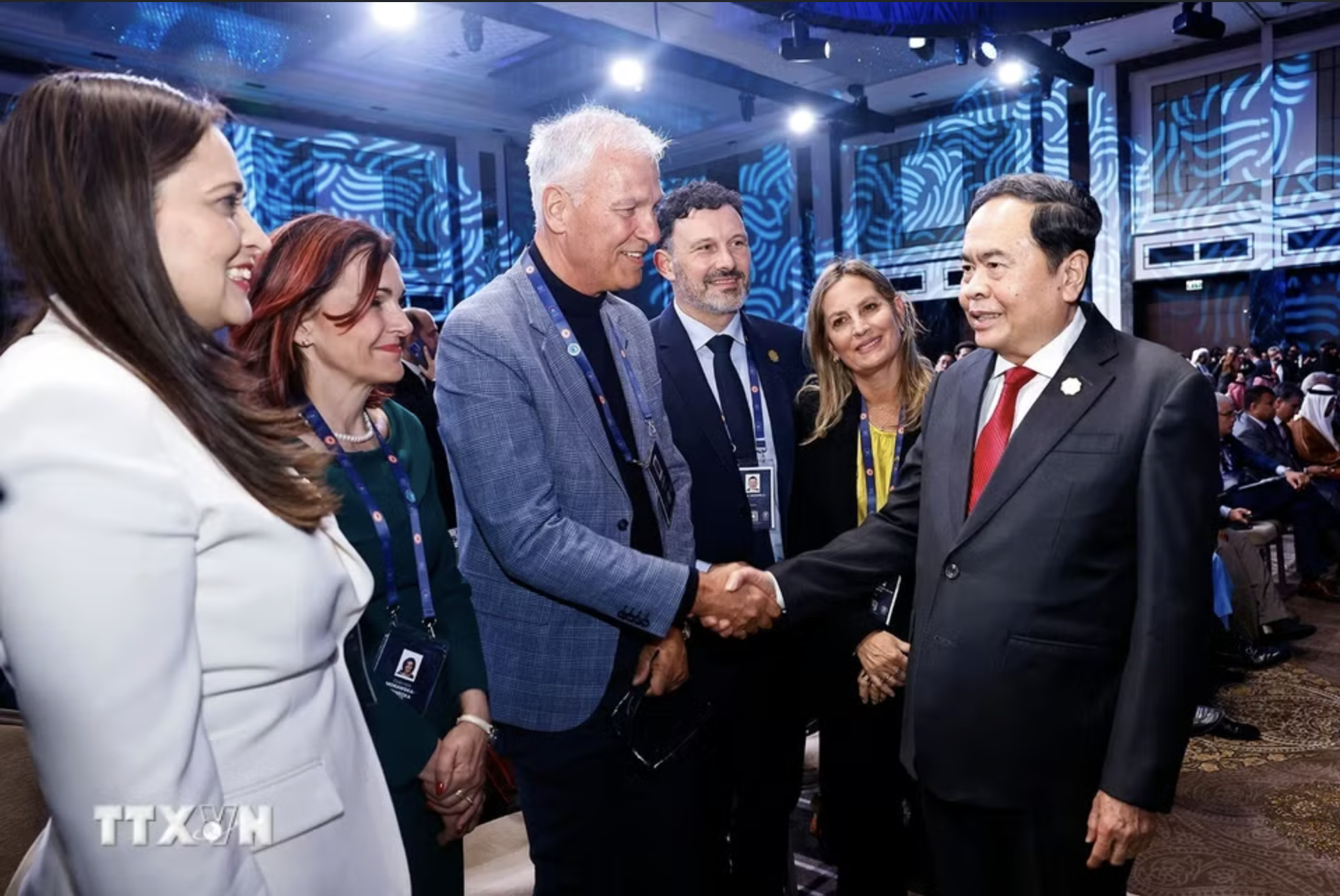 Chủ tịch Quốc hội Trần Thanh Mẫn dự khai mạc IPU-152 - Ảnh 12.