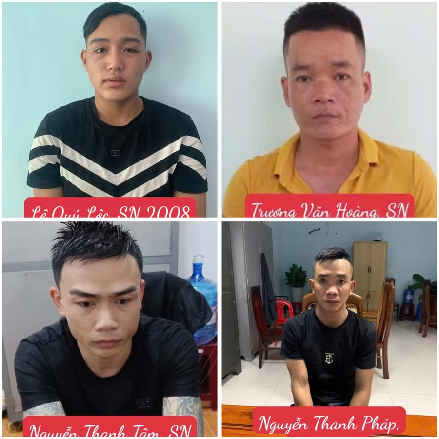 Táo tợn dùng xe bán tải trộm gỗ, 5 đối tượng ở Gia Lai bị khởi tố - Ảnh 1.