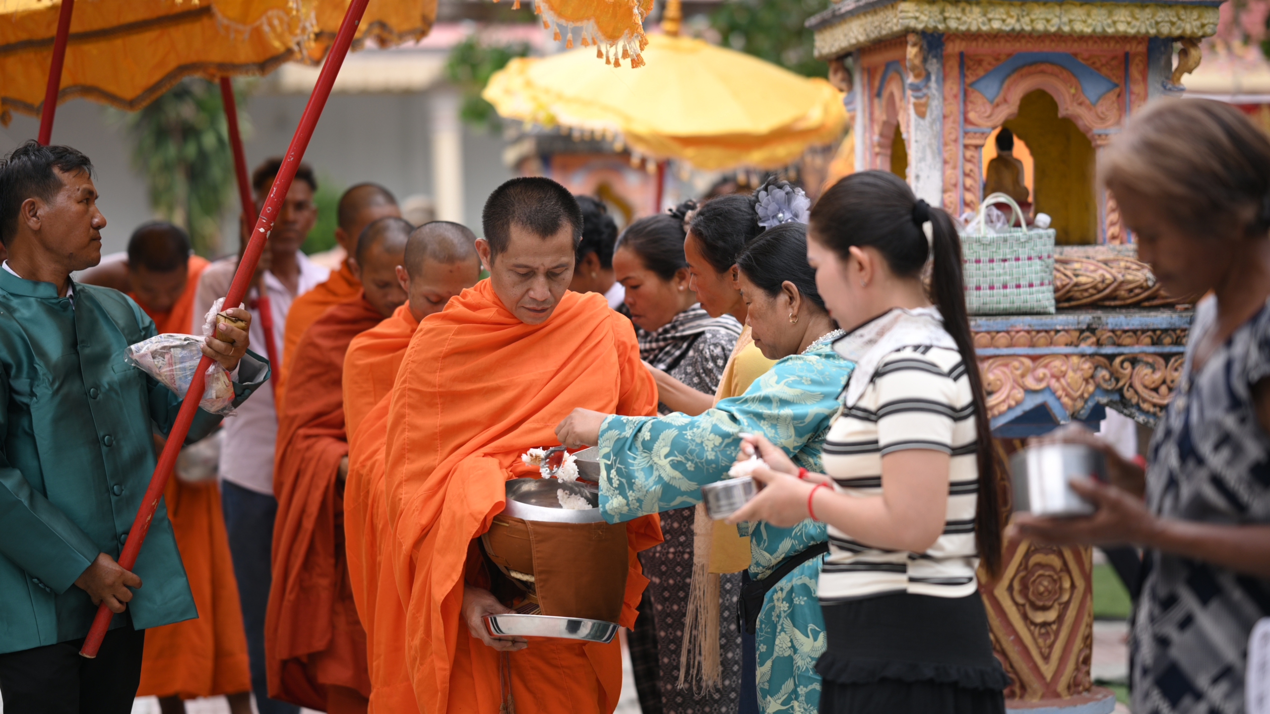 Kh&ocirc;ng kh&iacute; Tết Ch&ocirc;l Chnăm Thm&acirc;y rộn r&agrave;ng tại T&acirc;y Ninh 2026 - Ảnh 2.