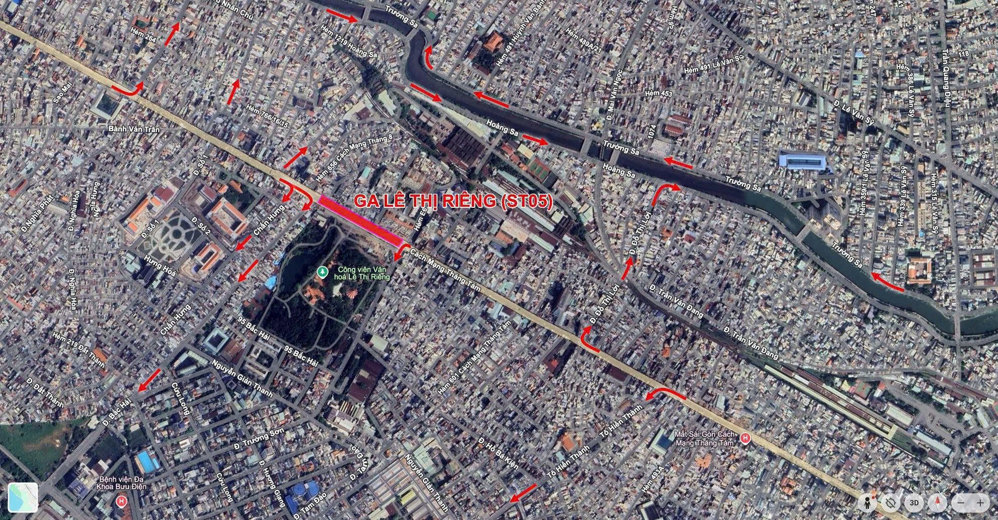 Infographic: Lộ tr&igrave;nh di chuyển thay thế tr&ecirc;n đường C&aacute;ch Mạng Th&aacute;ng T&aacute;m - Ảnh 1.