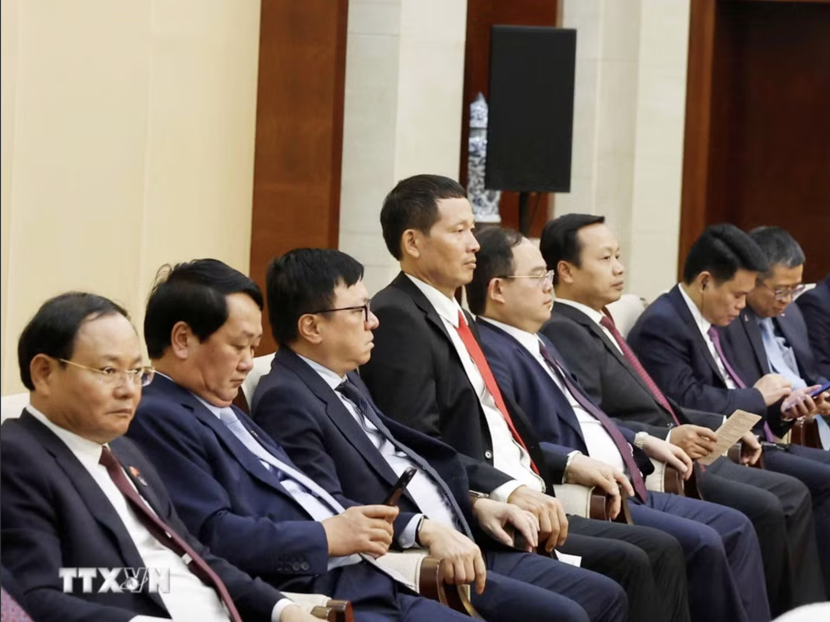 Tổng B&iacute; thư, Chủ tịch nước T&ocirc; L&acirc;m tiếp B&iacute; thư Quảng T&acirc;y Trần Cương - Ảnh 5.