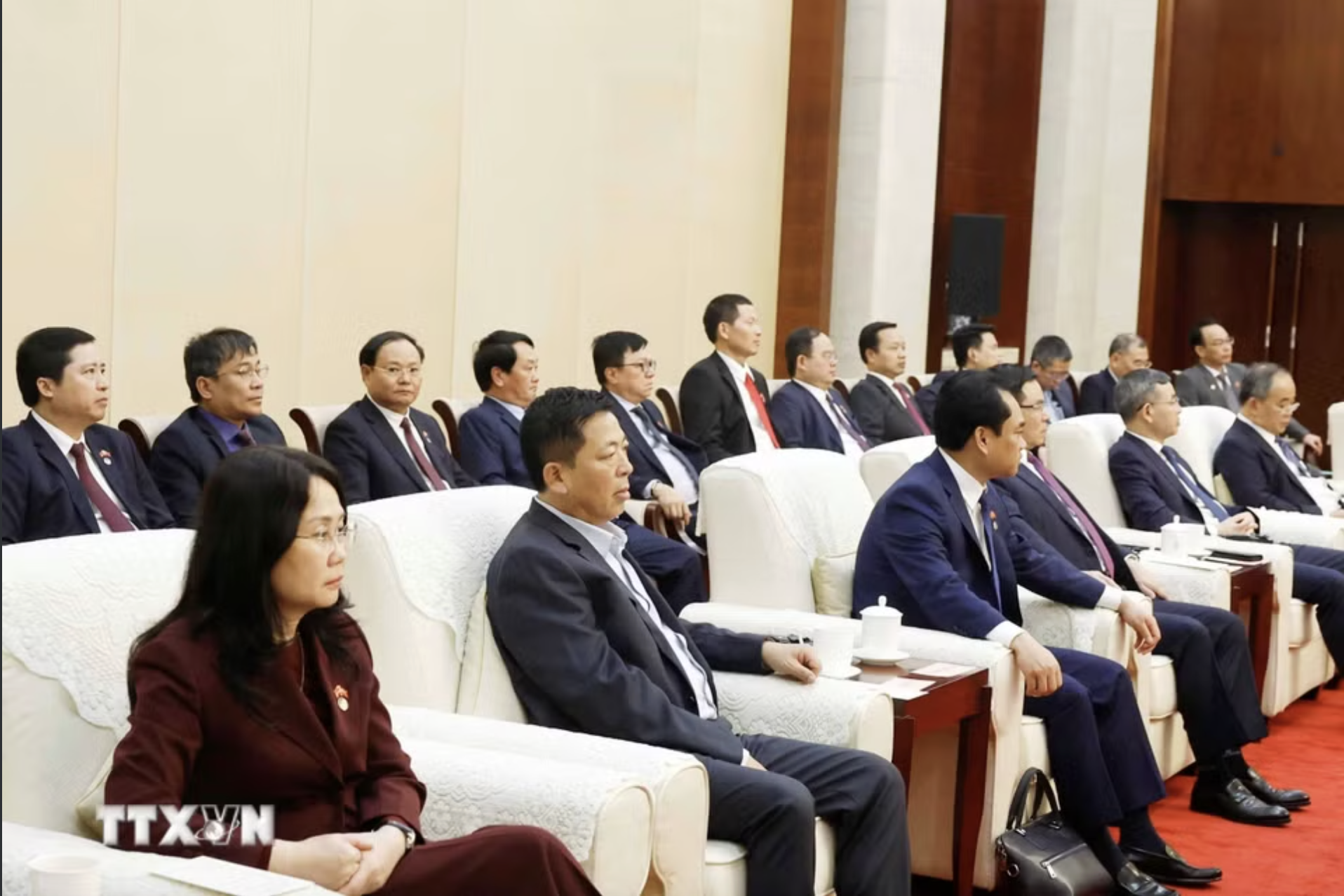 Tổng B&iacute; thư, Chủ tịch nước T&ocirc; L&acirc;m tiếp B&iacute; thư Quảng T&acirc;y Trần Cương - Ảnh 6.