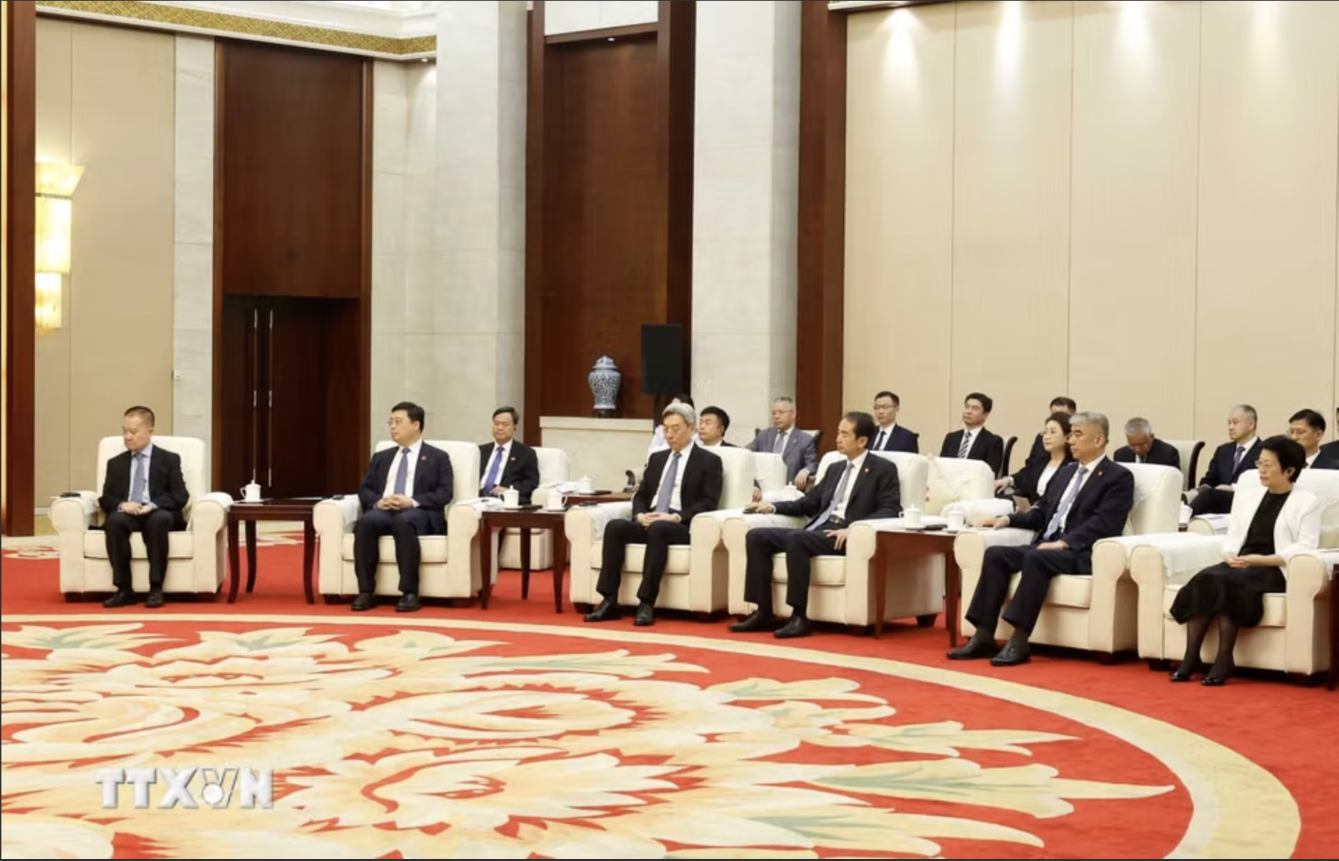 Tổng B&iacute; thư, Chủ tịch nước T&ocirc; L&acirc;m tiếp B&iacute; thư Quảng T&acirc;y Trần Cương - Ảnh 7.