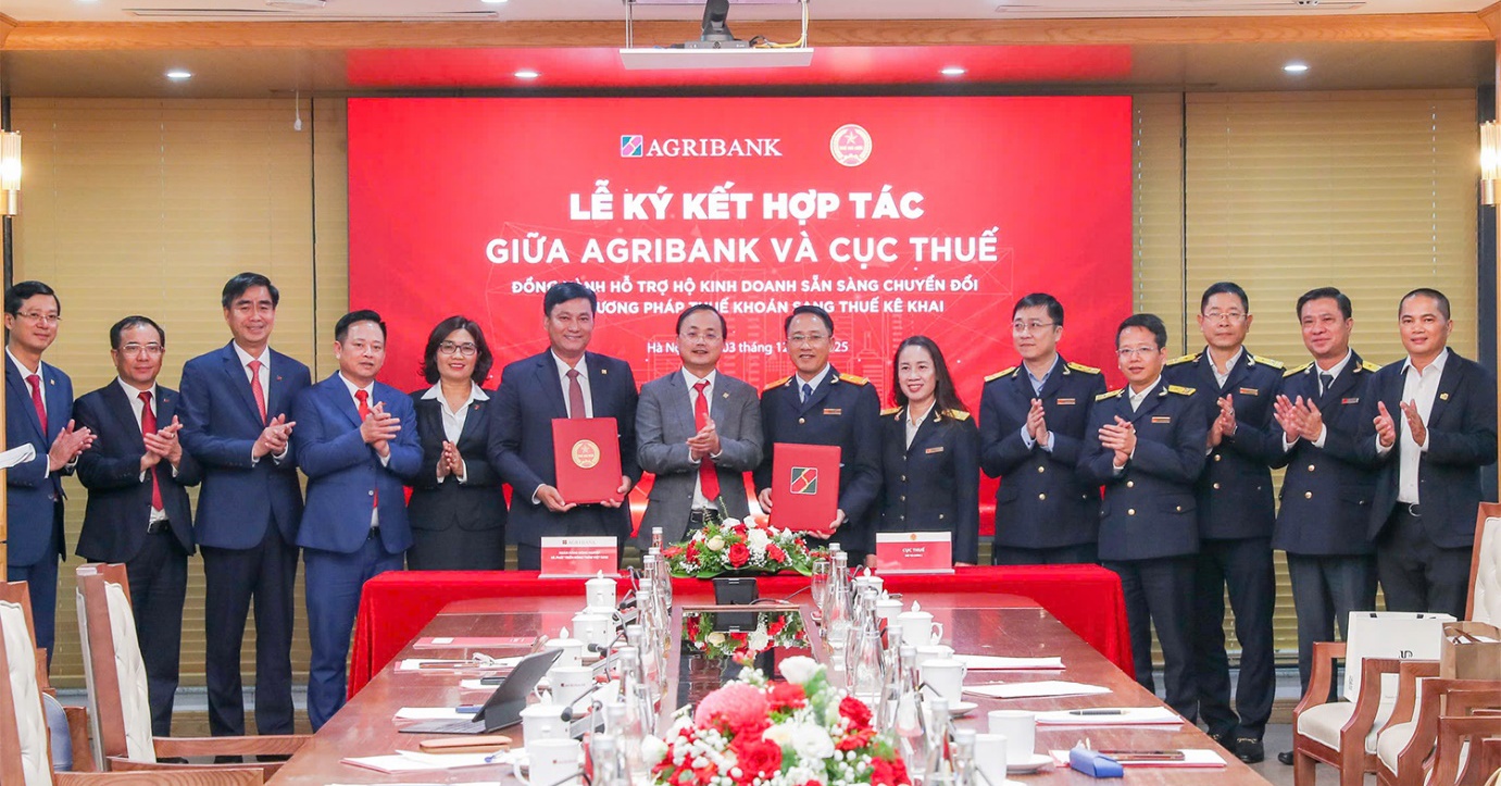 Agribank đồng hành cùng hộ kinh doanh: Kê khai thuế dễ dàng - Chuyển đổi doanh nghiệp vững vàng