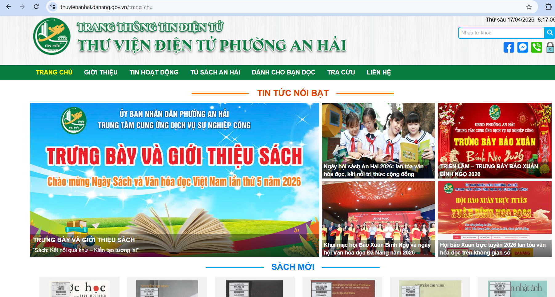 Thư viện điện tử miễn phí tại phường An Hải Đà Nẵng: Khai mở tri thức cho cộng đồng - Ảnh 1.