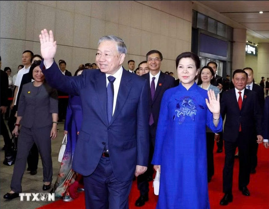 Tổng B&iacute; thư, Chủ tịch nước T&ocirc; L&acirc;m kết th&uacute;c tốt đẹp chuyến thăm cấp Nh&agrave; nước đến Trung Quốc - Ảnh 2.