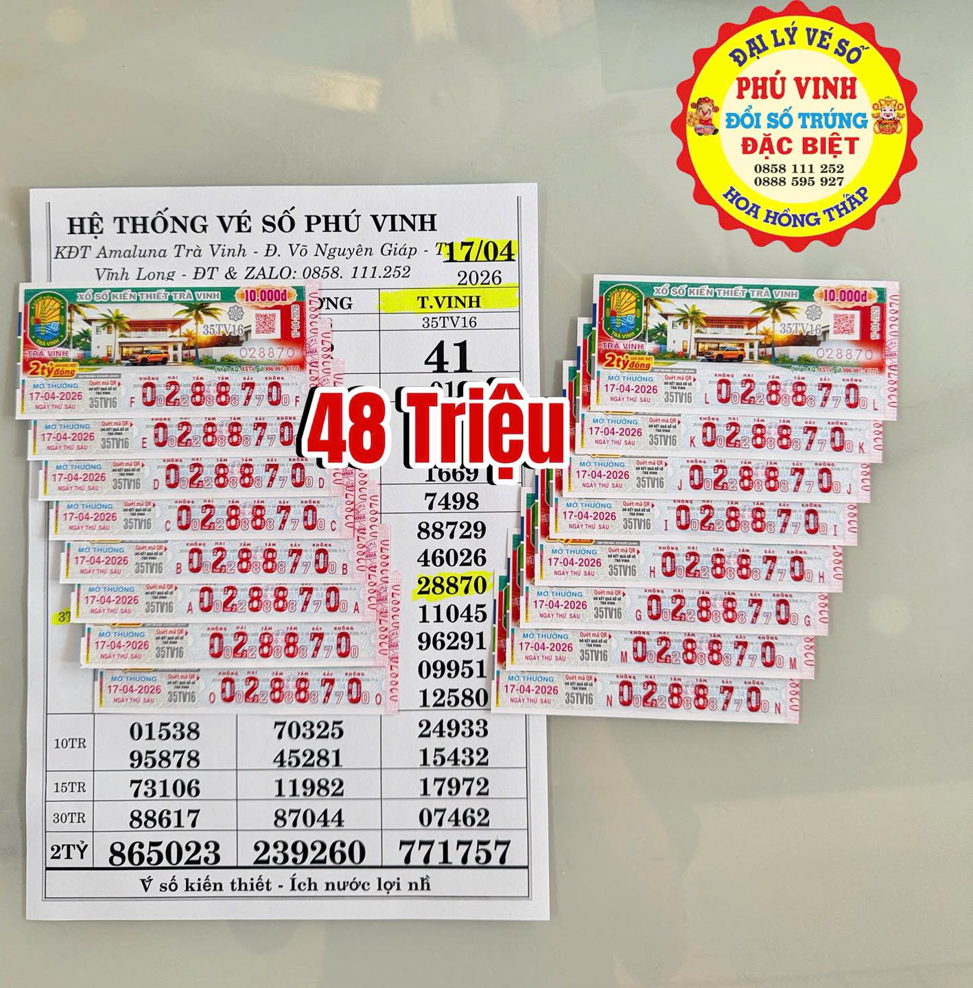 Chiều 17-4, lộ diện nhiều người trúng xổ số miền Nam - Ảnh 3.