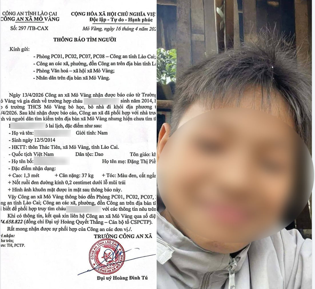 B&eacute; trai mất t&iacute;ch ở Mỏ V&agrave;ng: Chi tiết g&acirc;y sốc từ l&atilde;nh đạo x&atilde; - Ảnh 1.