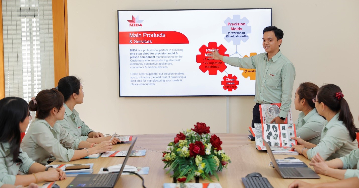 Mida Precision Mold Corp xây dựng môi trường làm việc văn minh – phát triển con người bền vững