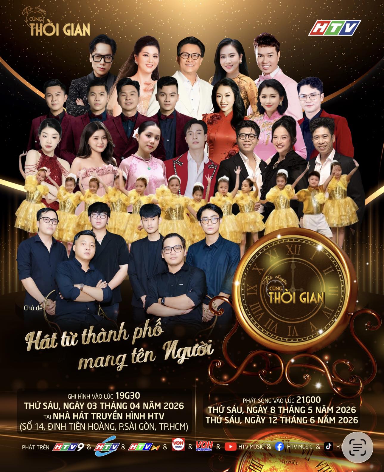 Vân Khánh, Phạm Thế Vĩ, Anh Bằng hội ngộ đêm nhạc 