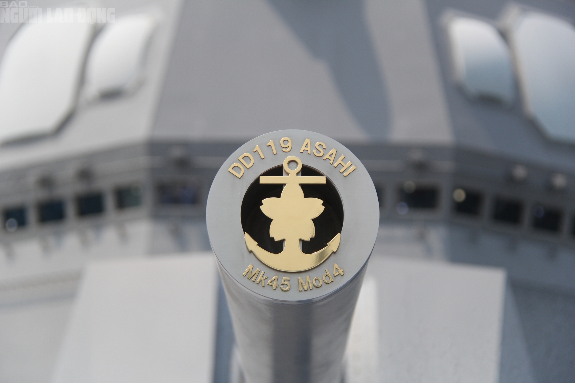 CLIP: Cận cảnh kh&iacute; t&agrave;i hiện đại b&ecirc;n trong t&agrave;u hộ vệ Asahi Nhật Bản - Ảnh 9.