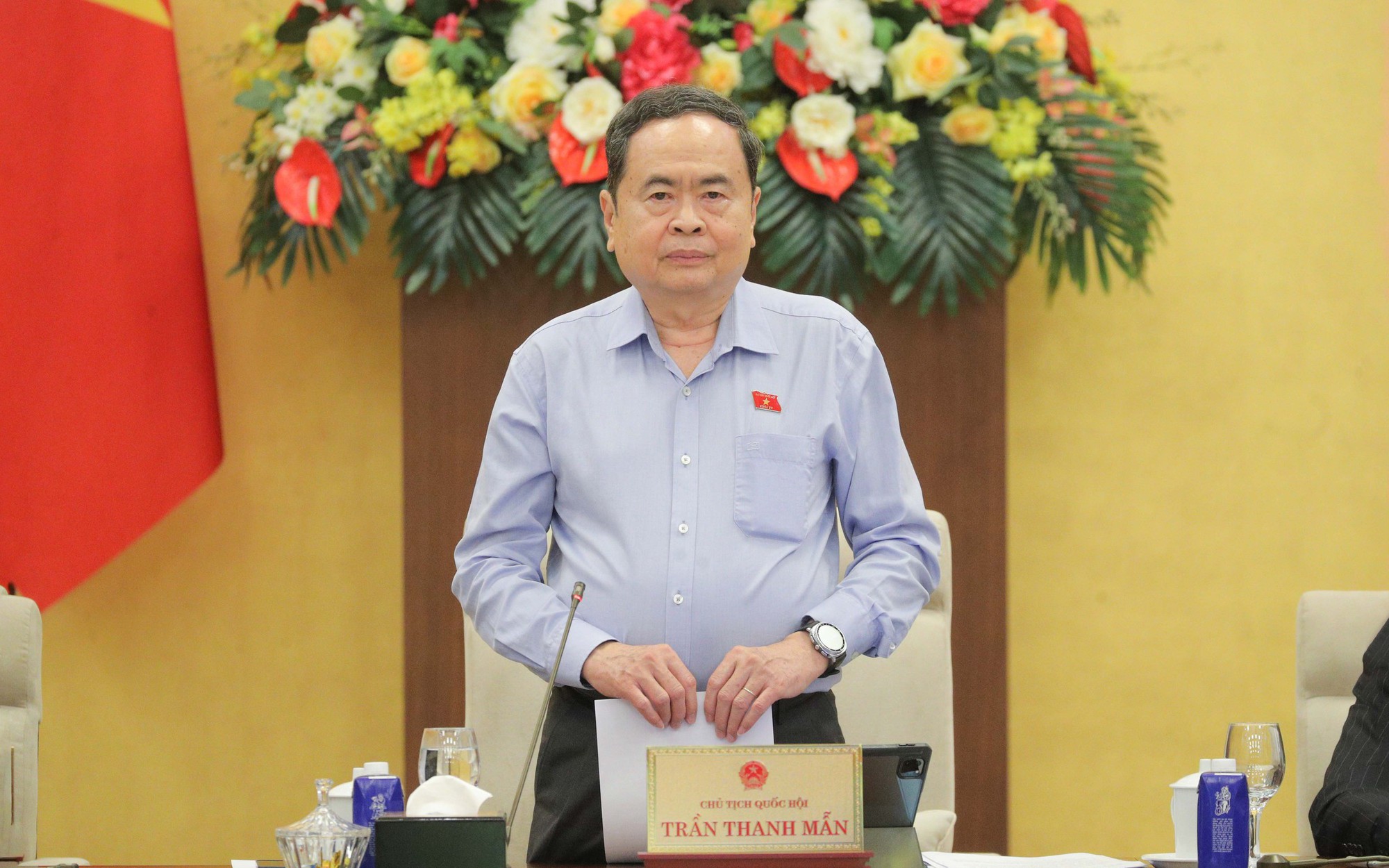 Sẵn s&agrave;ng cho kỳ họp thứ nhất Quốc hội kh&oacute;a XVI - Ảnh 1.