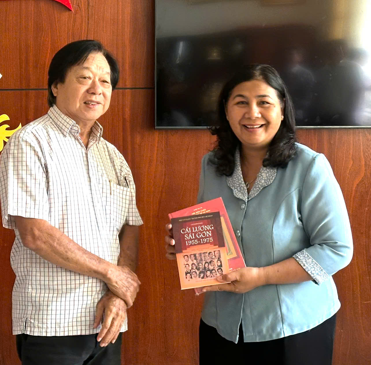 NSND Trần Ngọc Giàu kết nối học thuật và thực tiễn sân khấu gắn với không gian văn hóa Nam bộ - Ảnh 1.