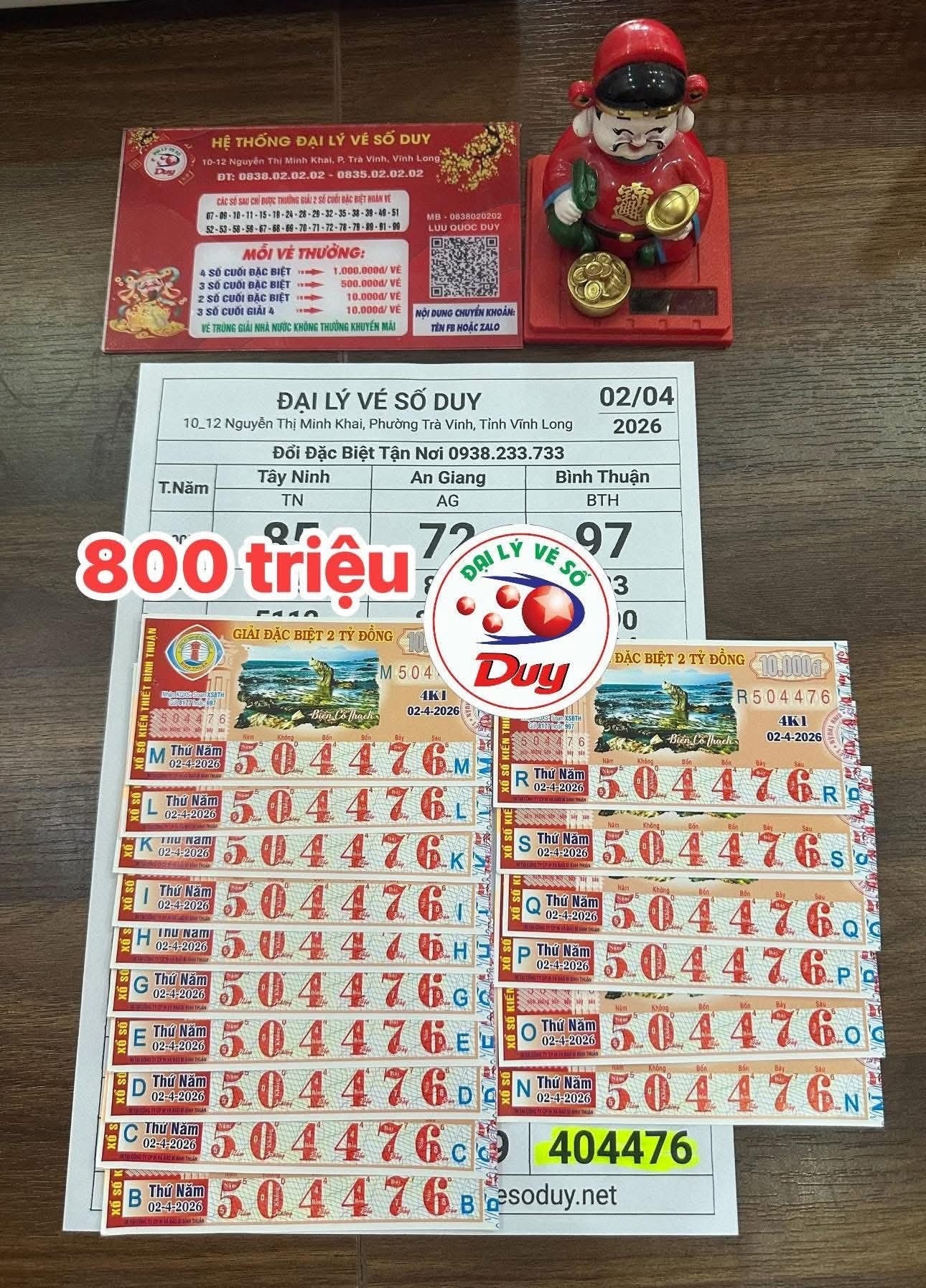 Nam thanh niên Vĩnh Long liên tiếp trúng thưởng xổ số miền Nam 2026 - Ảnh 1.