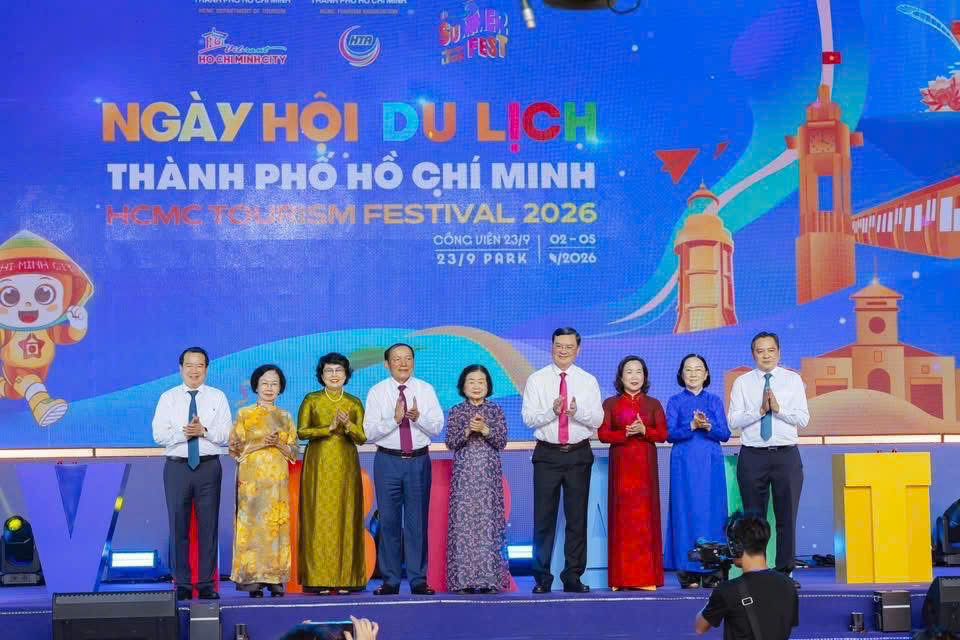  Khai mạc Ngày hội Du lịch TP.HCM 2026: Đưa trải nghiệm và công nghệ thành 