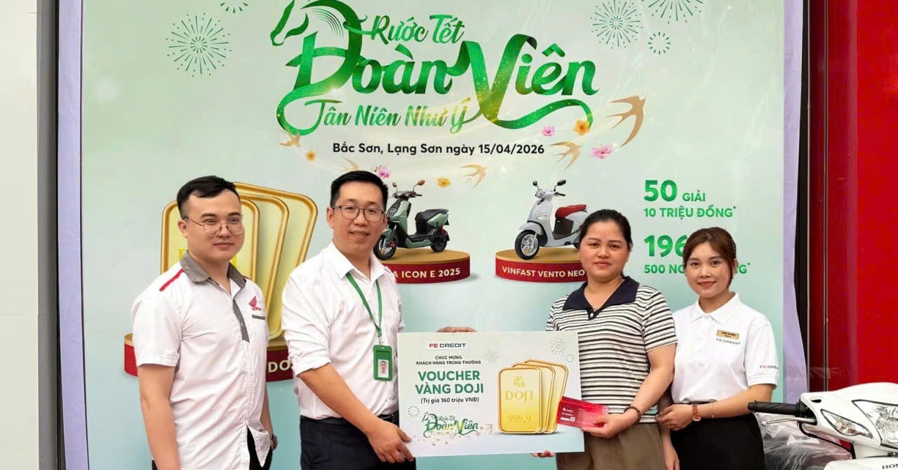 FE CREDIT: Hành trình đồng hành tài chính và lan tỏa niềm vui thiết thực