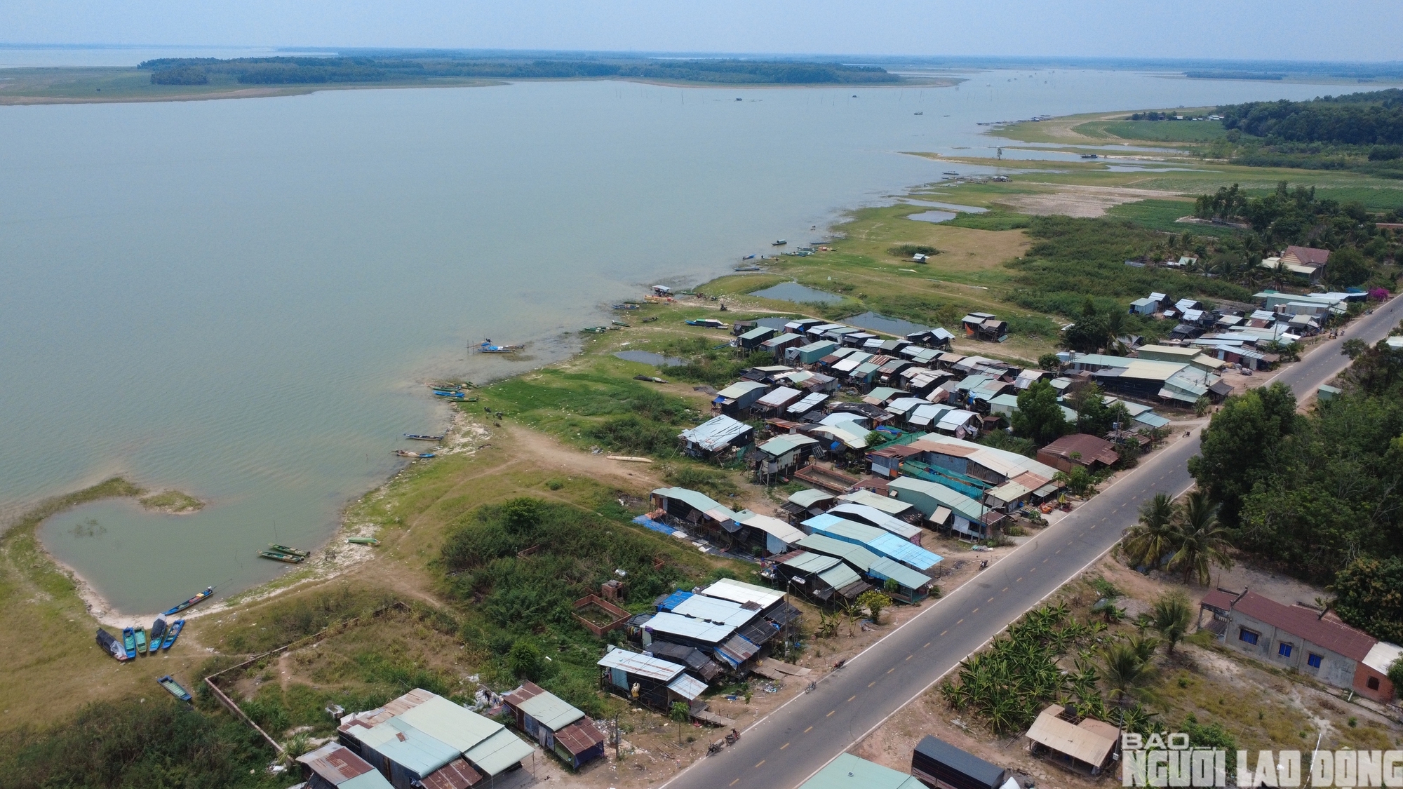 Chật vật mưu sinh ở x&oacute;m Việt kiều ven hồ Dầu Tiếng 2026 - Ảnh 1.