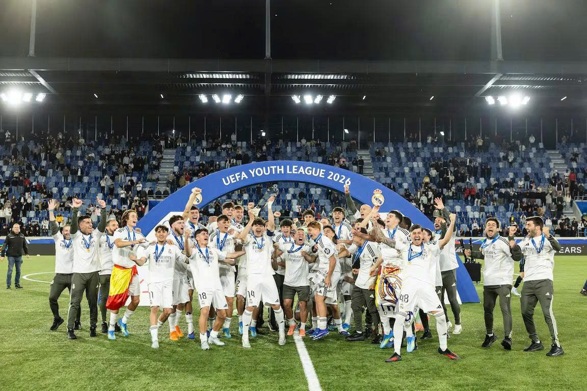 Real Madrid giành chức vô địch UEFA Youth League - Ảnh 1.