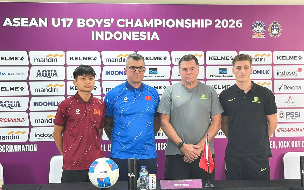 U17 Đ&ocirc;ng Nam &Aacute; 2026: U17 Việt Nam v&agrave;o chung kết gặp Malaysia - Ảnh 2.