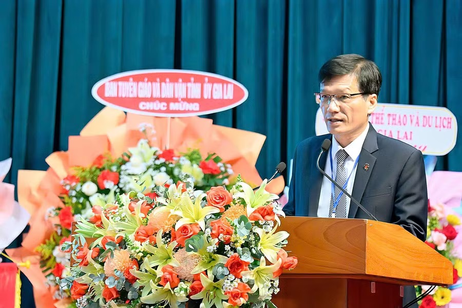 Ông Hồ Xuân Ánh được bầu làm Chủ tịch Hội Nhà báo tỉnh Gia Lai - Ảnh 1.