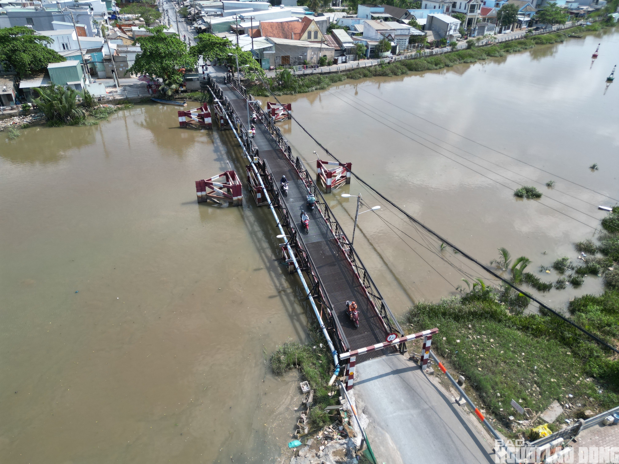 Cận cảnh cầu gần 500 tỉ đồng nối TP.HCM với cửa ng&otilde; đi T&acirc;y Ninh - Ảnh 4.