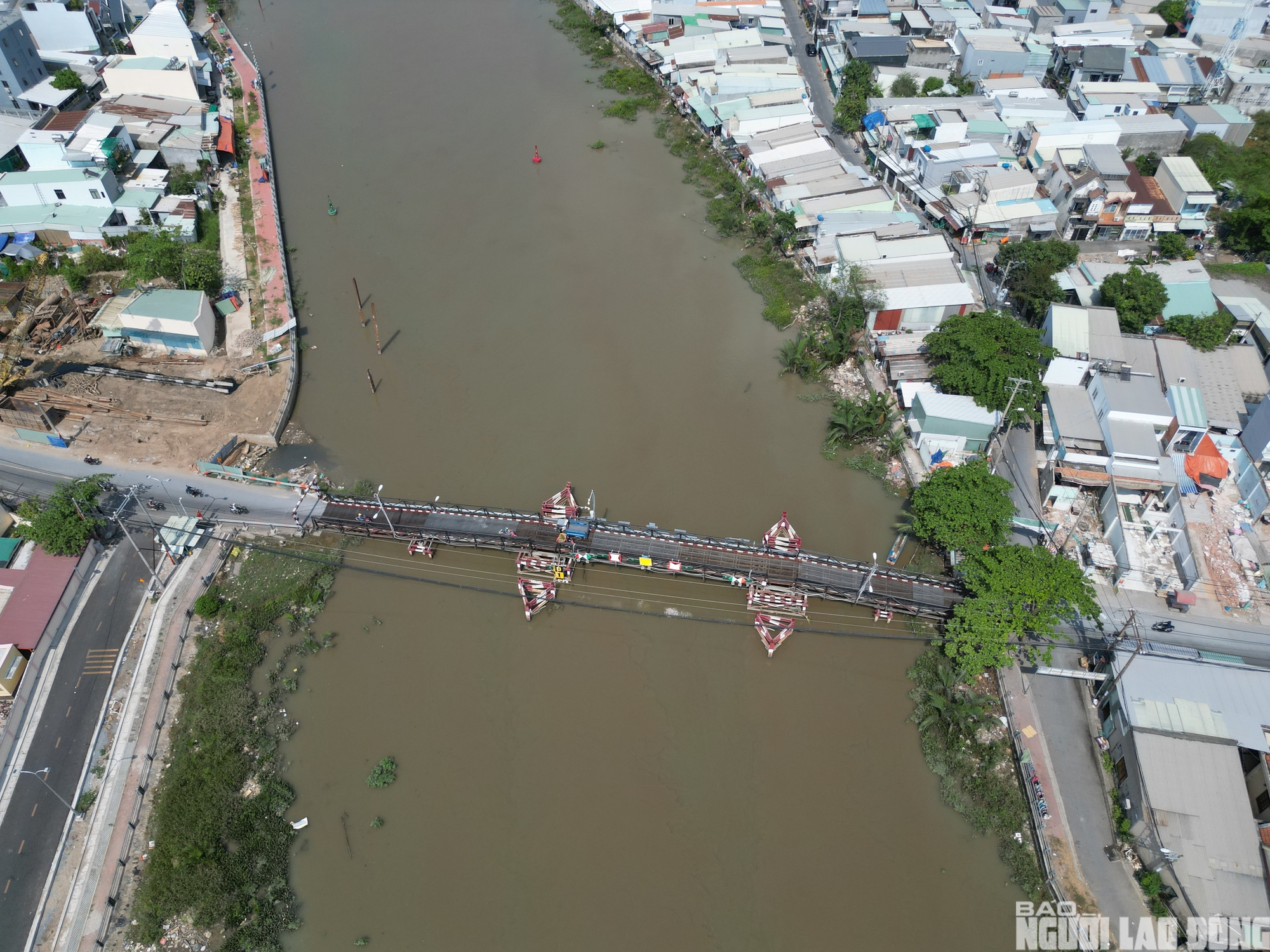 Cận cảnh cầu gần 500 tỉ đồng nối TP.HCM với cửa ng&otilde; đi T&acirc;y Ninh - Ảnh 8.