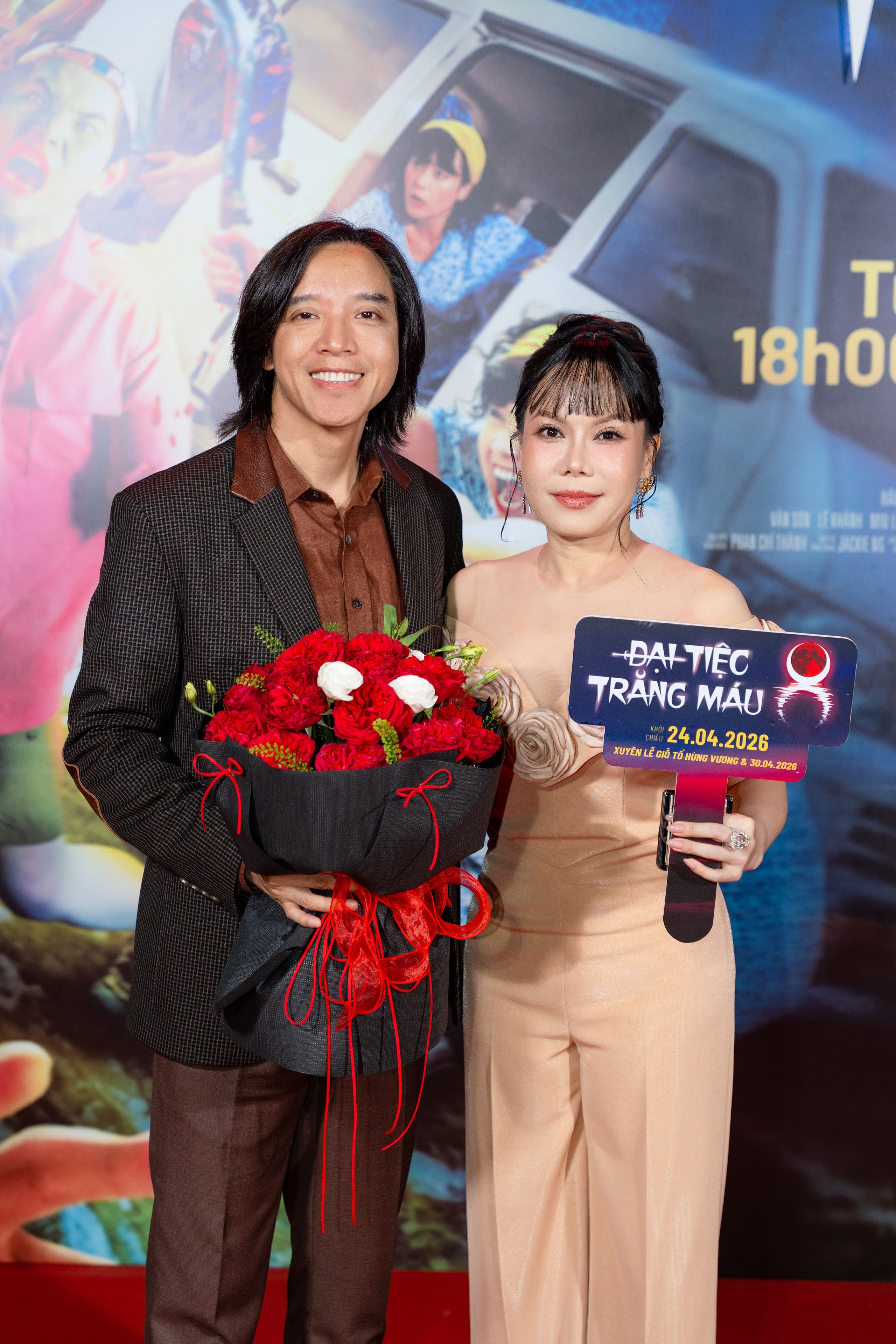 Vợ chồng Việt Hương, Tuấn Trần, Quách Ngọc Ngoan ủng hộ Liên Bỉnh Phát - Ảnh 2.