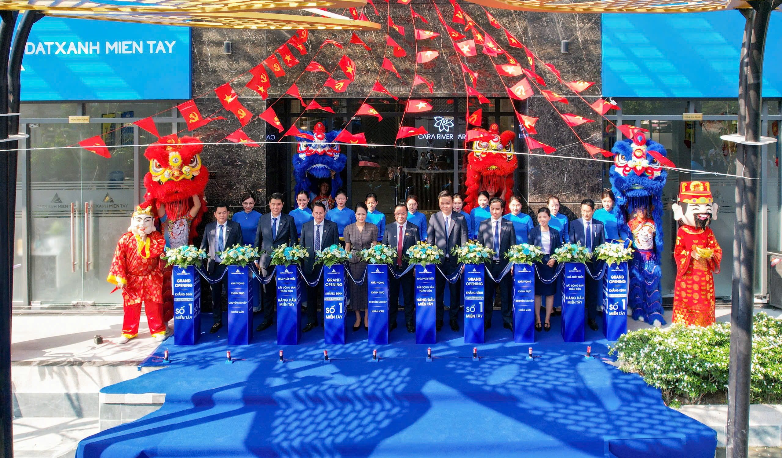 Đất Xanh Miền Tây khai trương trụ sở chính tại tâm điểm giao thương mới của Cần Thơ - Ảnh 1.